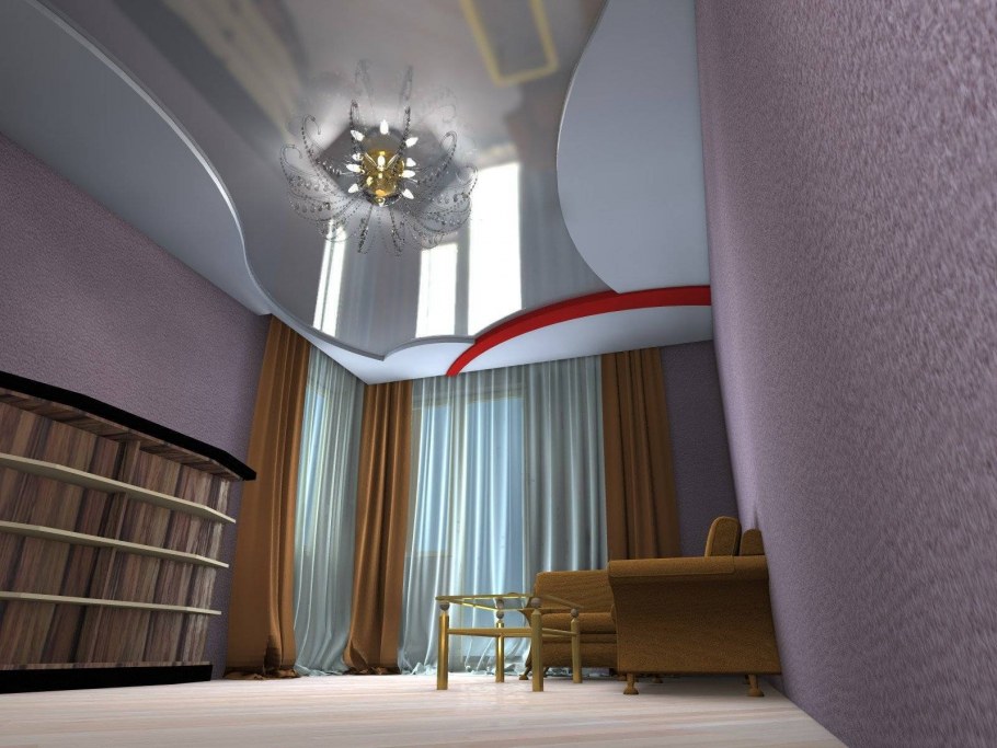 Натяжной потолок Инь Янь