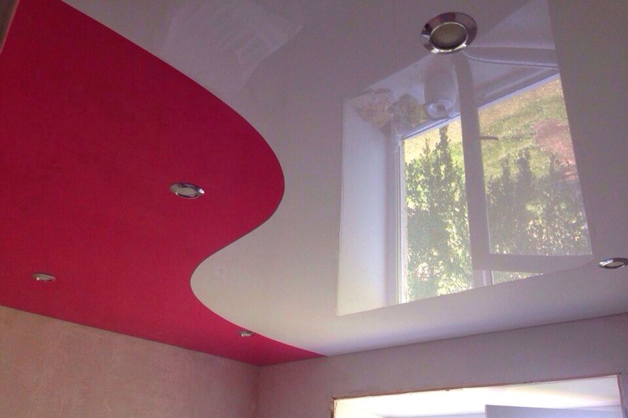 Комбинированные потолки