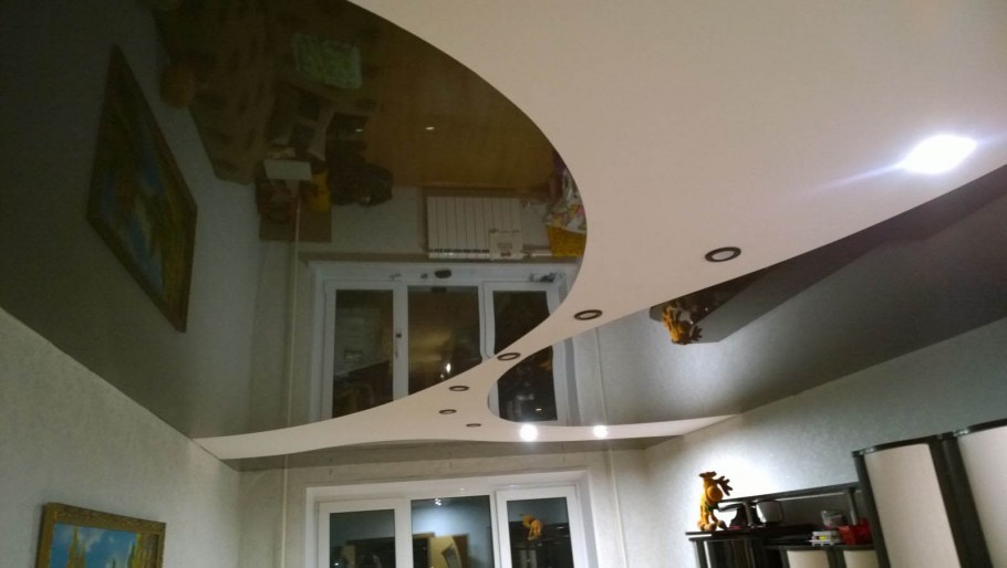 Комбинированные потолки