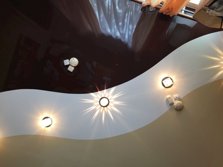 Комбинированные потолки