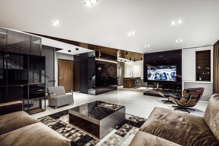 Крутой интерьер квартиры