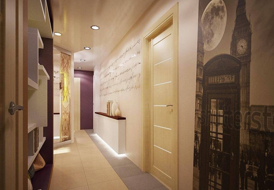 Интерьер коридора в квартире