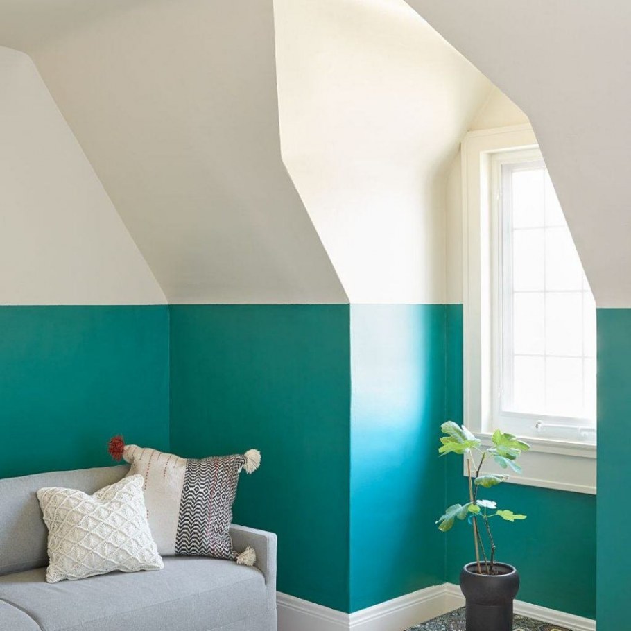 Варианты покраски стен