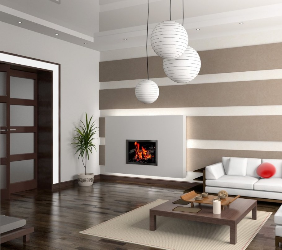 Колеровка стен в спальне