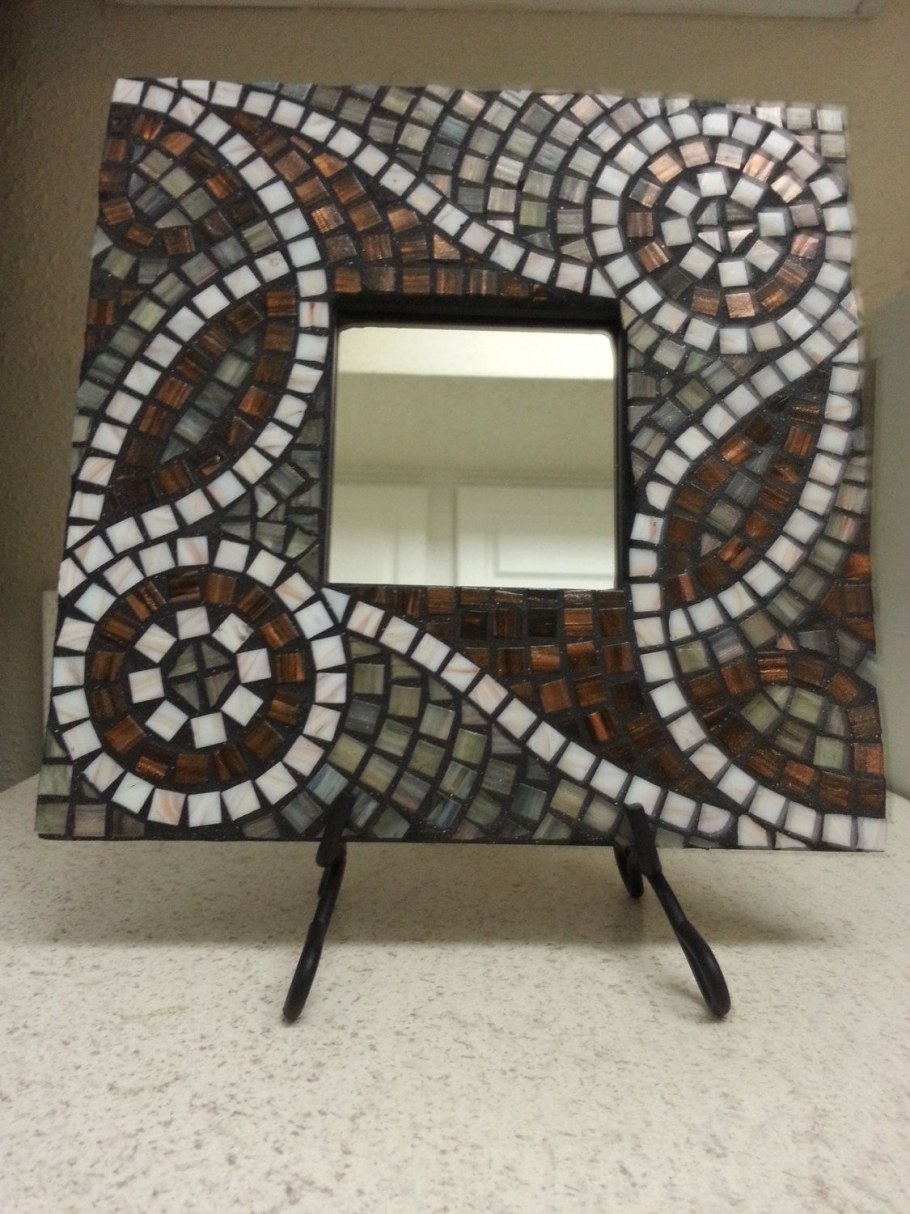 Узоры из зеркальной мозаики