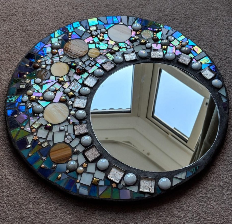 Зеркало витраж мозаика