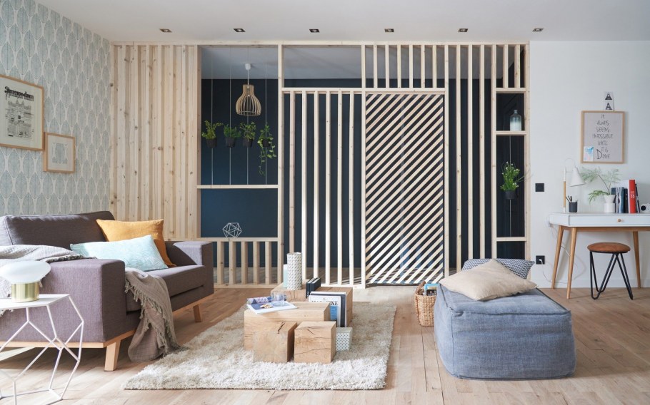 Реечная перегородка Фрамир