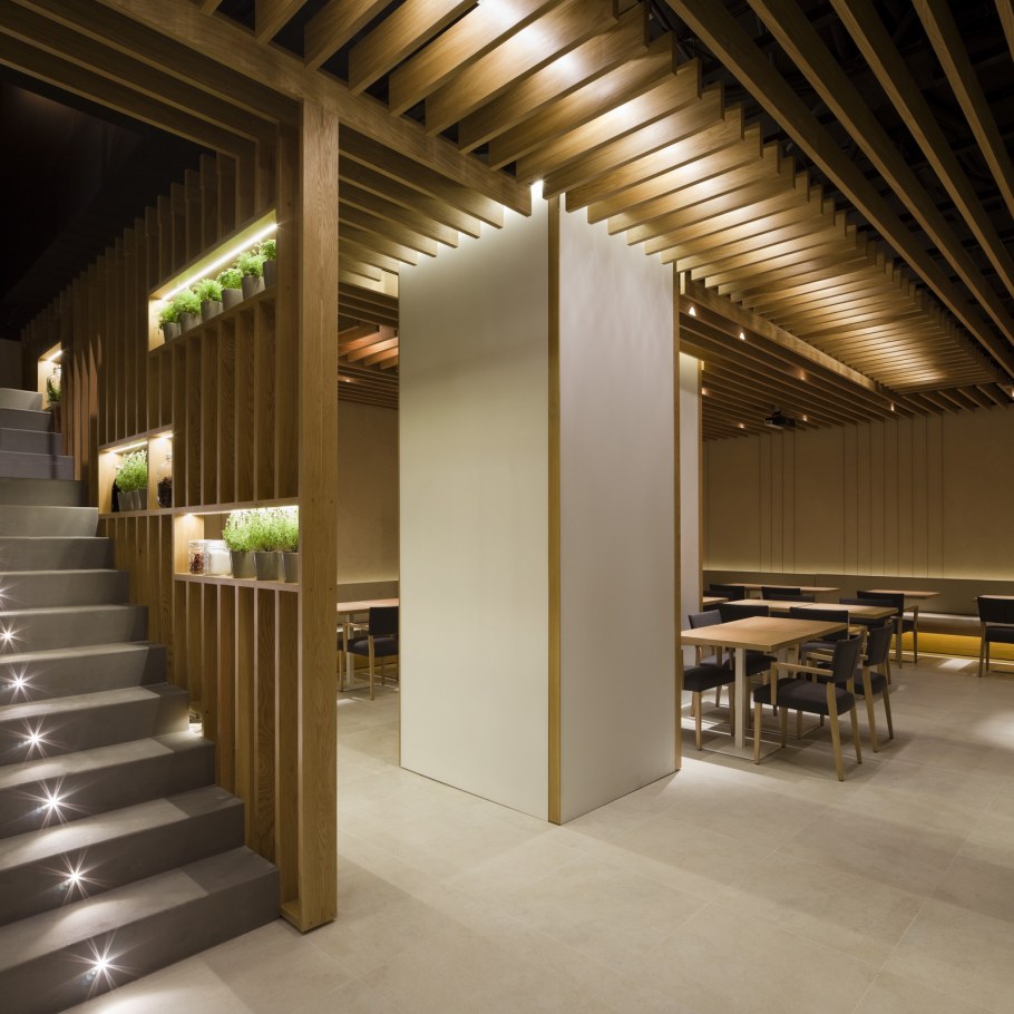 Реечные перегородки Sofia с поворотным