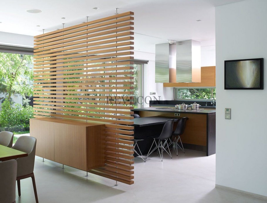 Реечная перегородка с поворотным механизмом Sofia 37