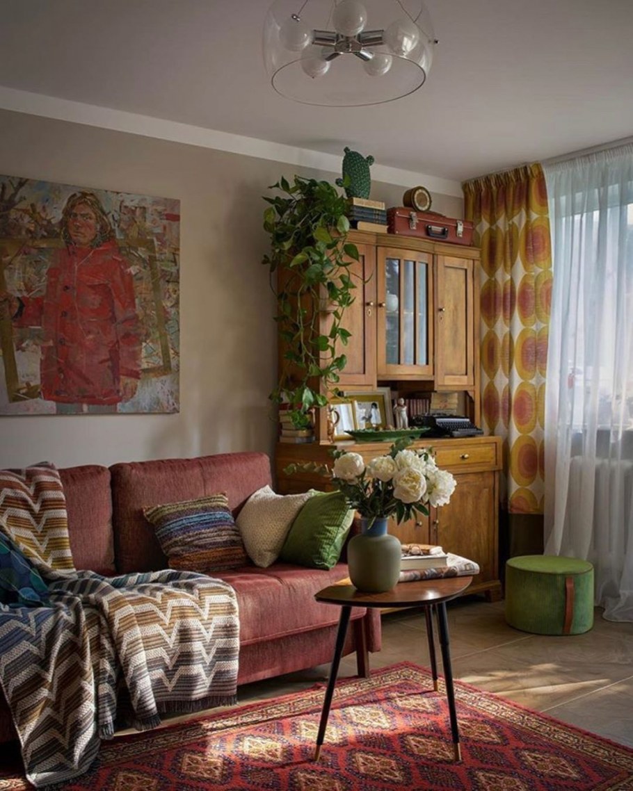 Квартира в стиле ретро