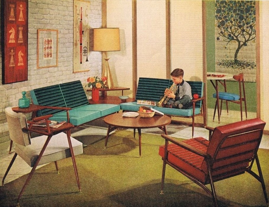 Ретро Mid Century стиль