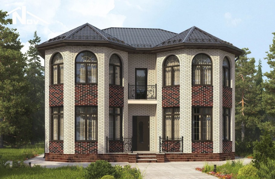 Фасад проект Новация Райт 225