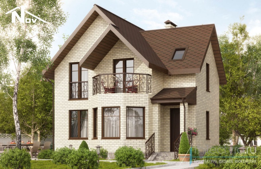 Фасад проект Новация Райт 225