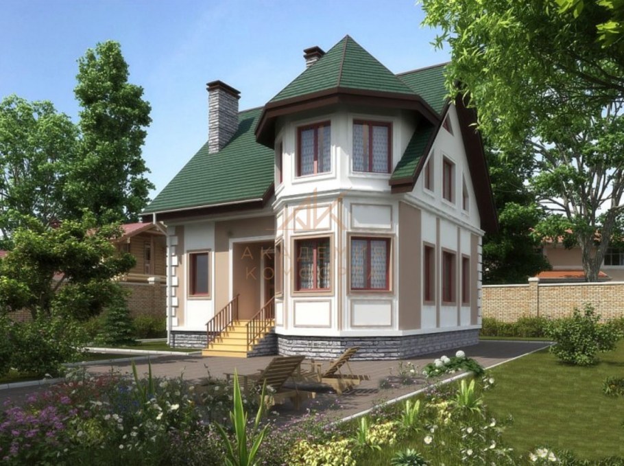 Трехскатный эркер