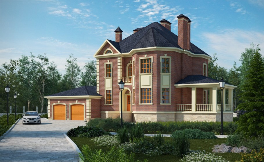 Шевалье дом с эркером