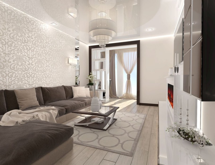 Простая гостиная