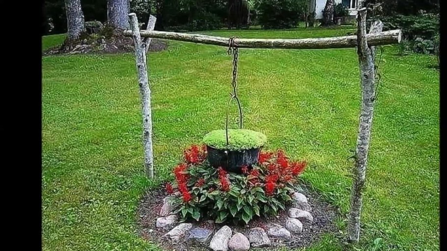 Украшение приусадебного участка своими руками