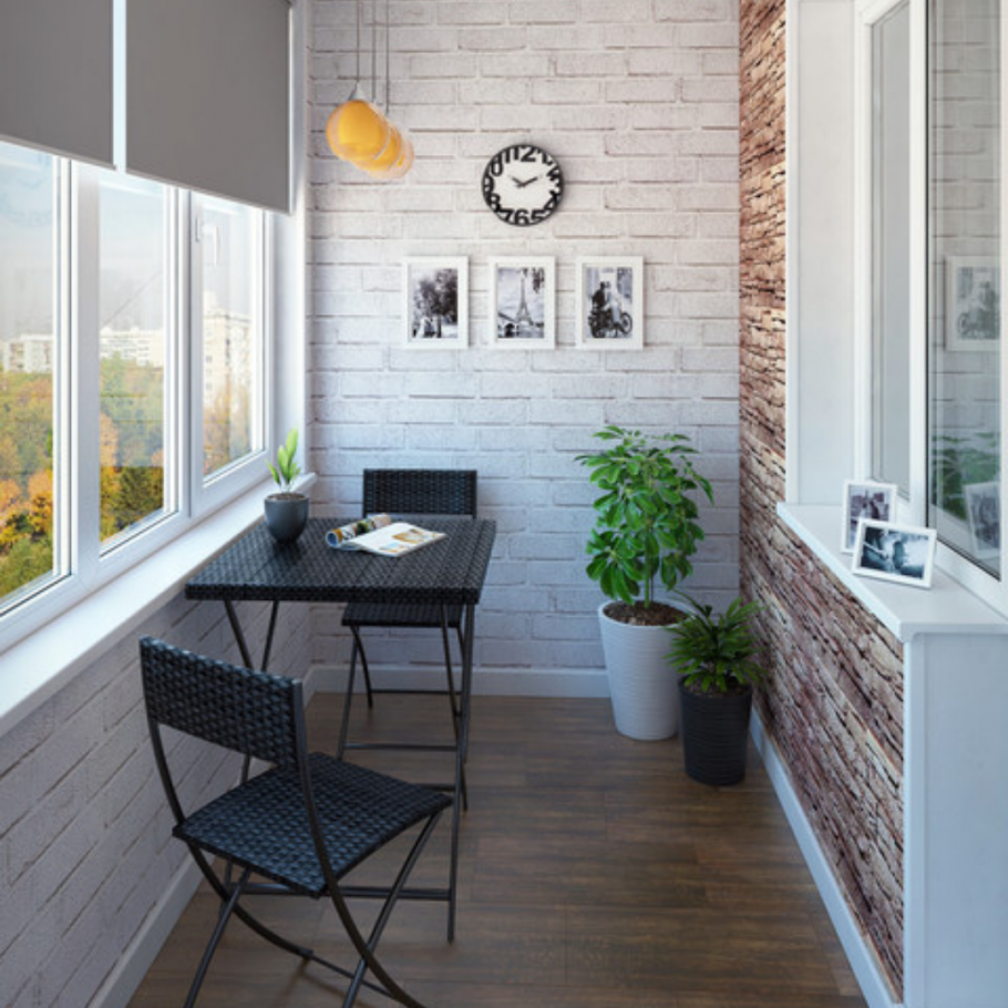 Полубалкон полулоджия