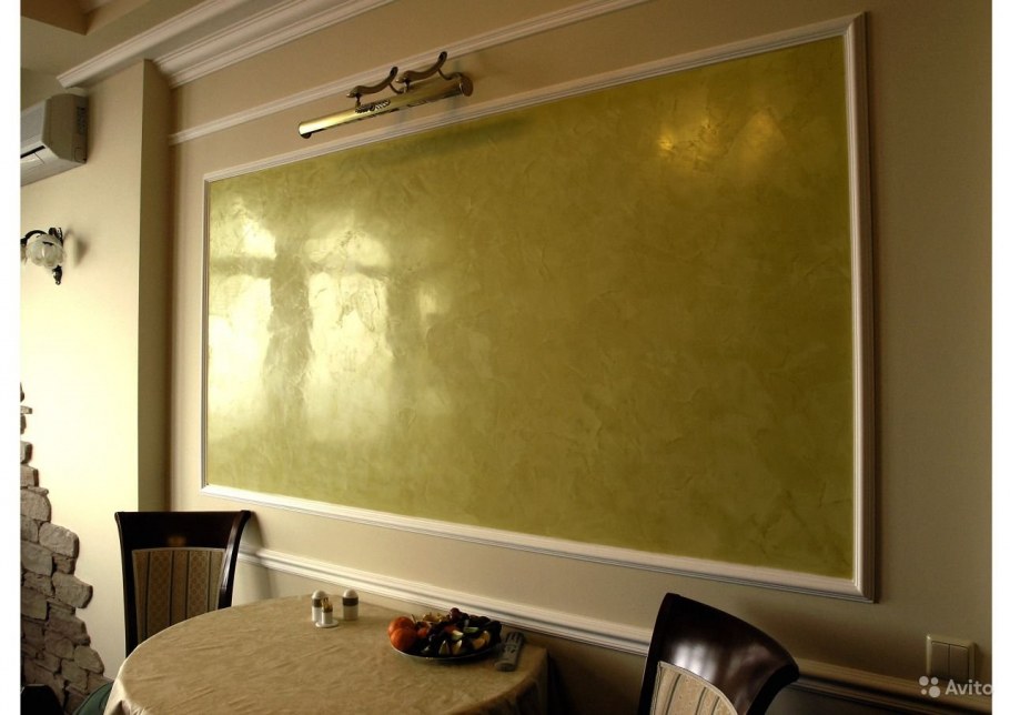 Глянцевая краска в интерьере