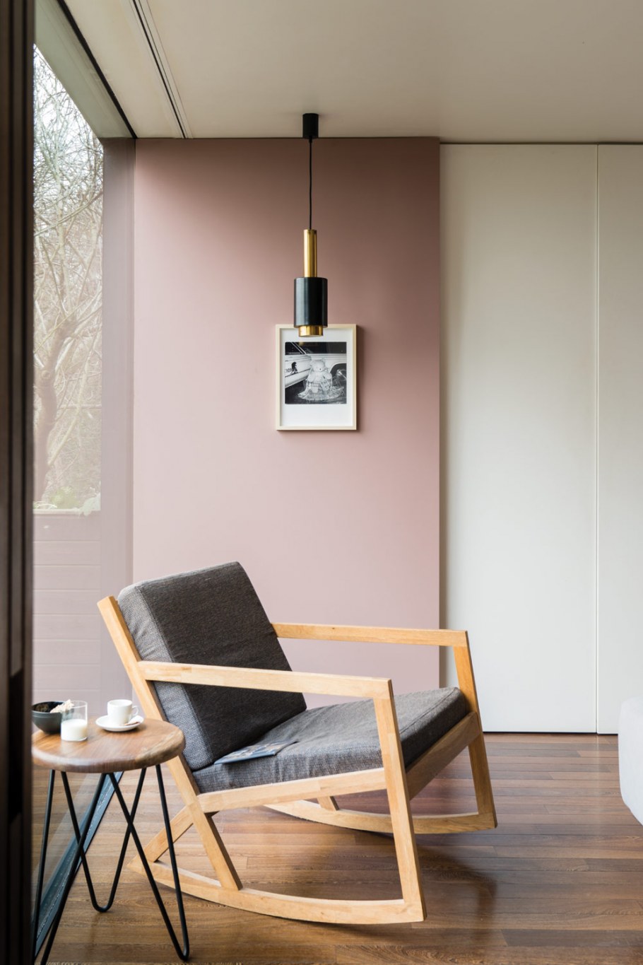 Синий с фисташковым