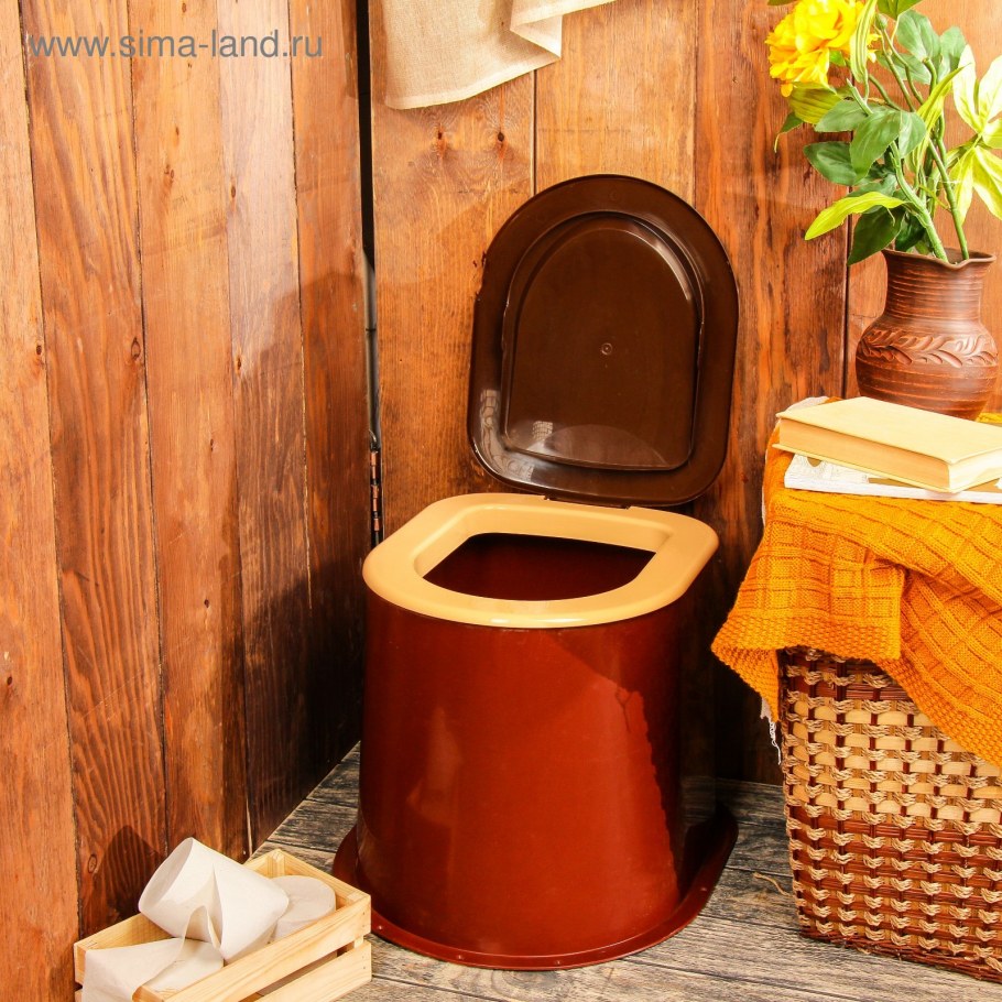 Дизайнерский дачный туалет