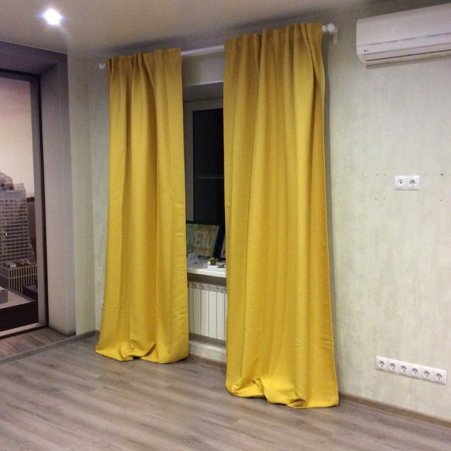 Икеа шторы МАЙГУЛЛ желтые