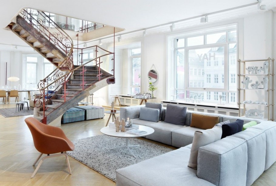 Современный датский интерьер