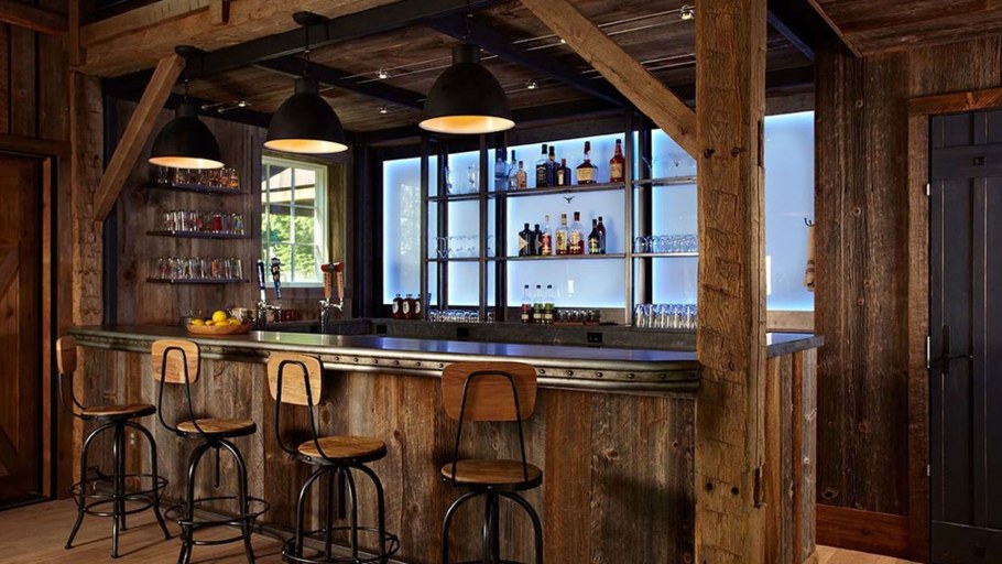 Зона барбекю с навесом