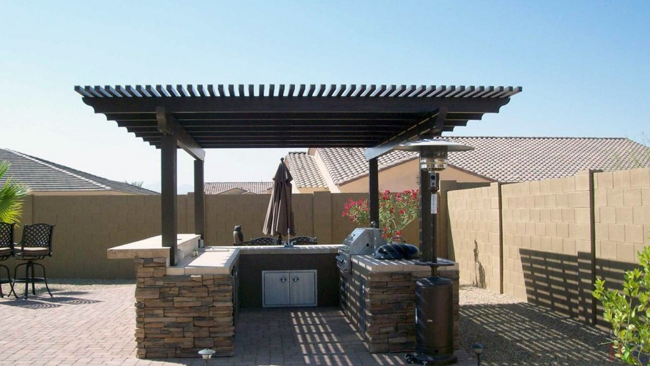 Беседка с баром