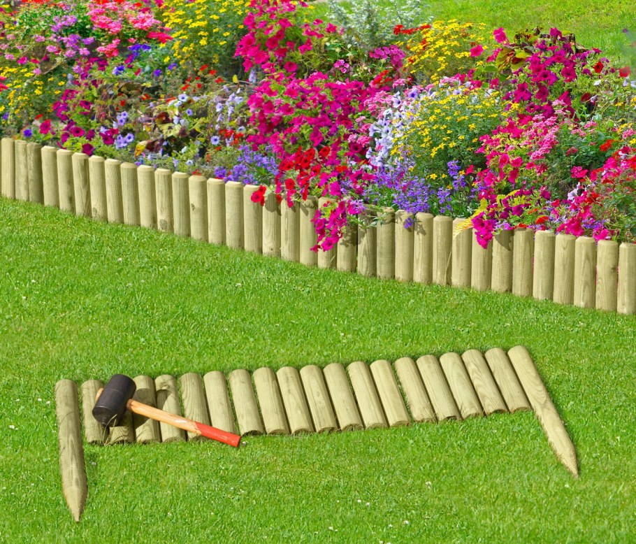 Изгородь для клумбы