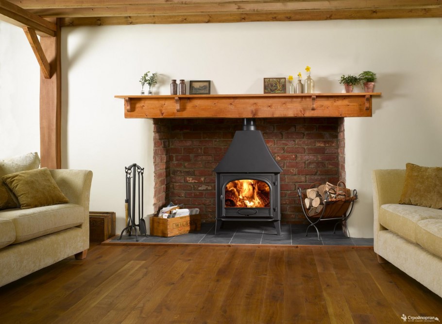 Дровяная печь-камин Stovax Stockton 14