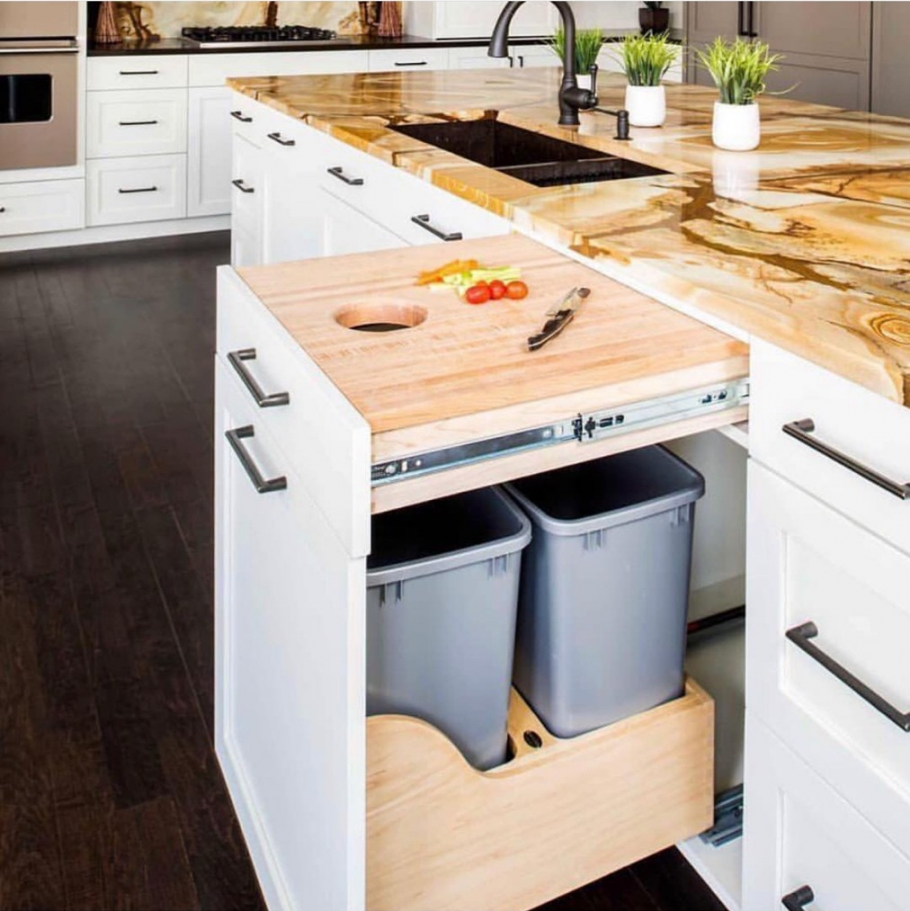 Необычные кухонные ящики