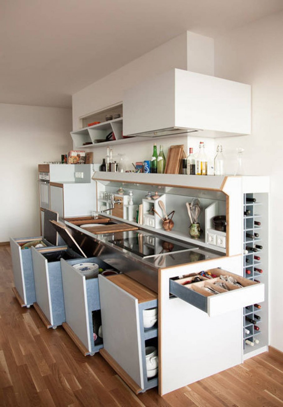 Ящики для кастрюль и сковородок