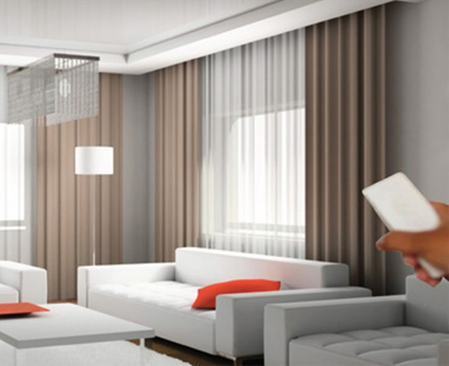 Шторы на панорамные окна