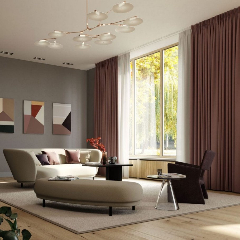 Раздвижные электрокарнизы для штор