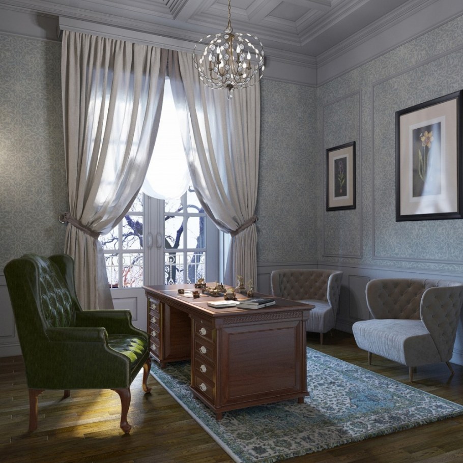 Гостиная карнизы в квартире