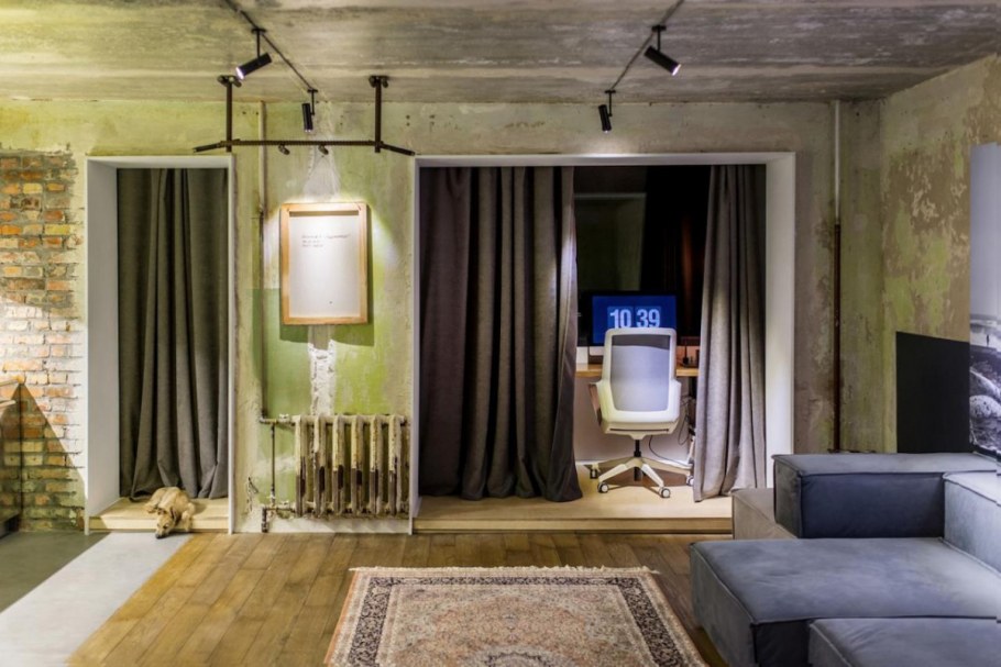 Хрущёвка в стиле лофт