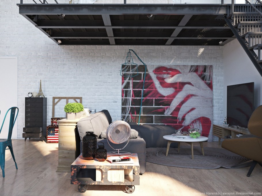 Лофт квартира Дункана Маклауда в фильме