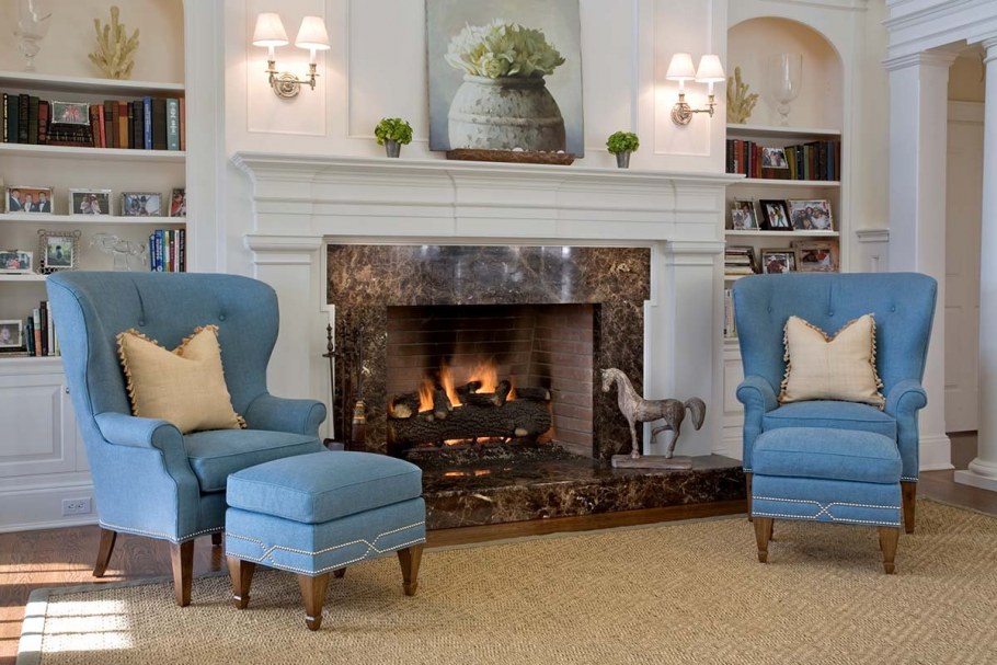 Кресло у камина