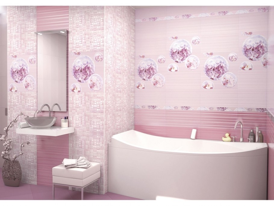 Керамическая плитка lines Lila (Blossom) 249*500 ALTACERA (АЛЬТАКЕРА)