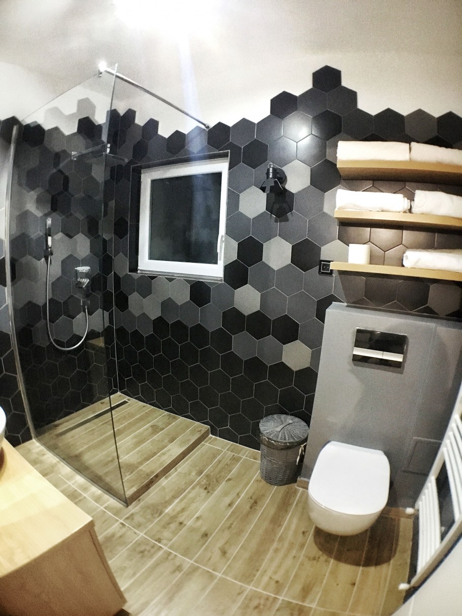 Ромбовидная плитка для ванной