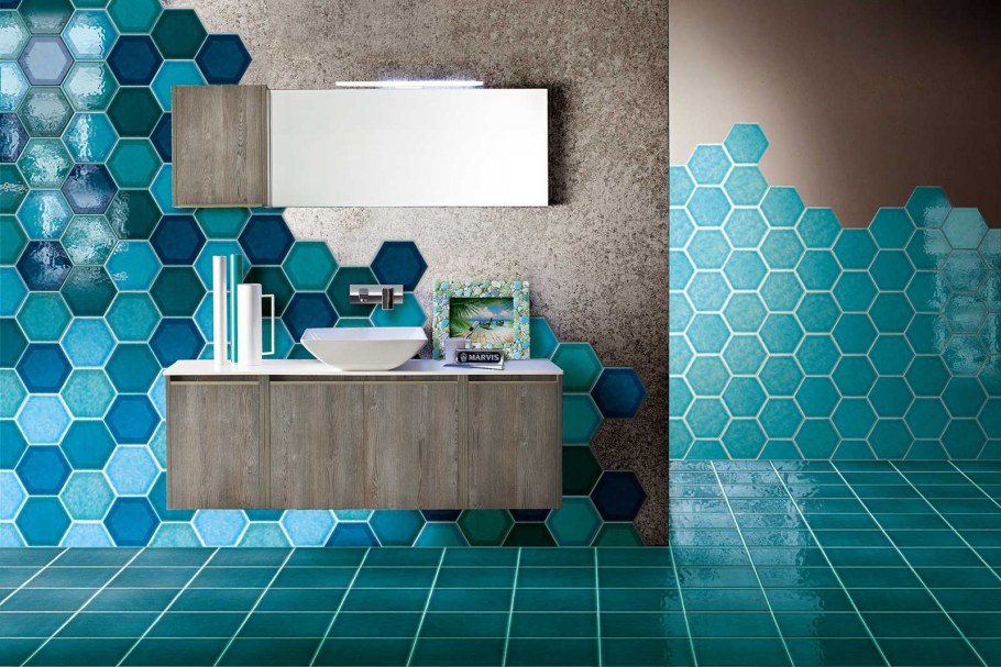 Kerama Marazzi шестиугольная плитка