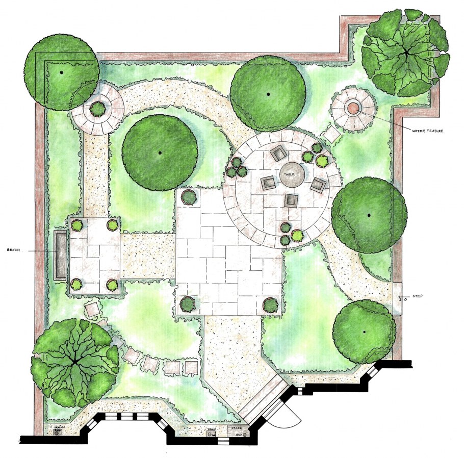 Генплан ландшафтное проектирование