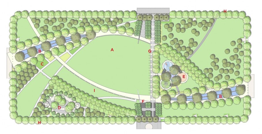 Ландшафтный парк генплан парк