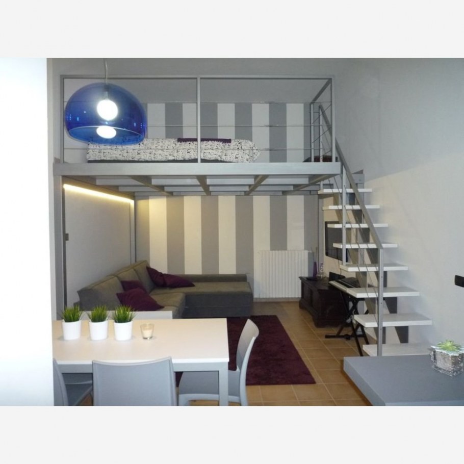 Чердак в квартире с высокими потолками