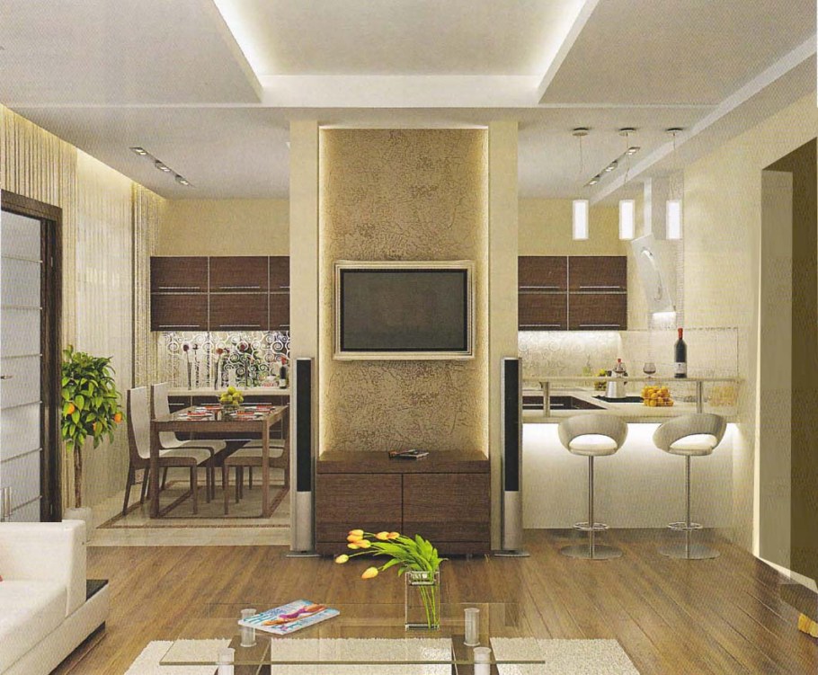 Интерьер гостиной