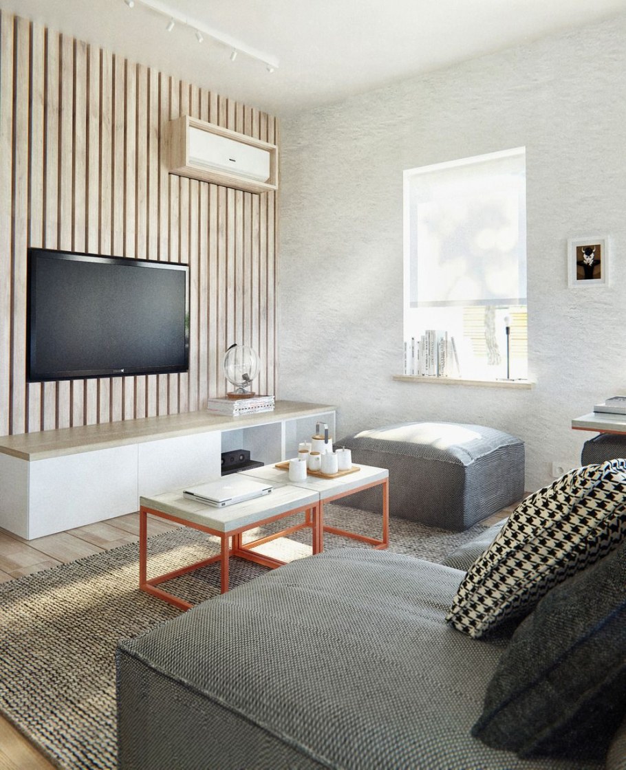 Уютная гостиная в квартире