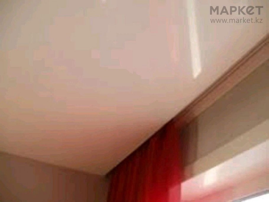 Потолочная гардина на натяжной потолок