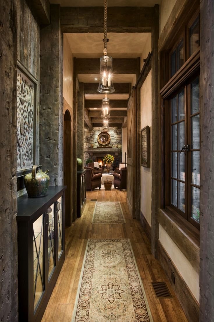 Прихожая в колониальном стиле