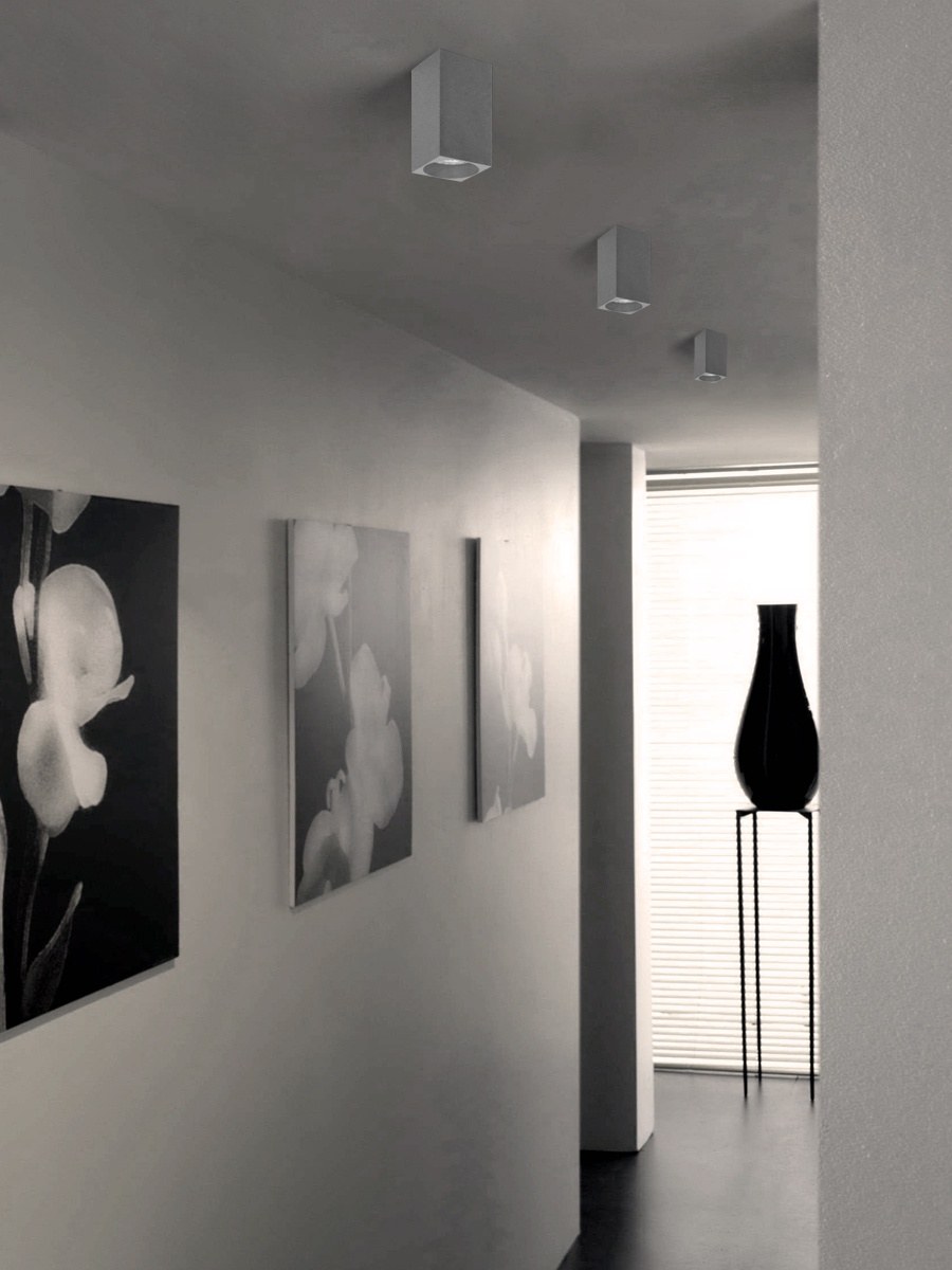 Точечные светильники в интерьере Минимализм